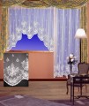 Hotová (kusová) žakárová záclona | 350 x 170 cm (šířka x výška) – okno, 350 x 180 cm (šířka x výška) – okno