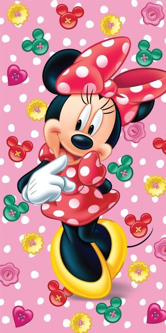 Dětská osuška Minnie růžová Jerry Fabrics