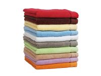 Kvalitní froté ručníky a osušky mnoha barev  | 1x 50/100 - béžová, 1x 50/100 - světle modrá