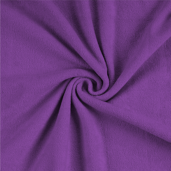 Kvalitní napínací froté prostěradlo tmavě fialové - různé rozměry Kvalitex
