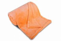 Kvalitní mikroflanelová deka v oranžové barvě | 150/200