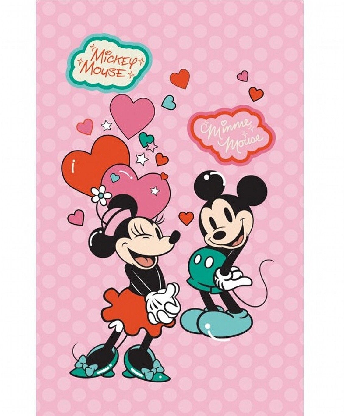 Dětský ručník Minnie a Mickey Mouse Carbotex