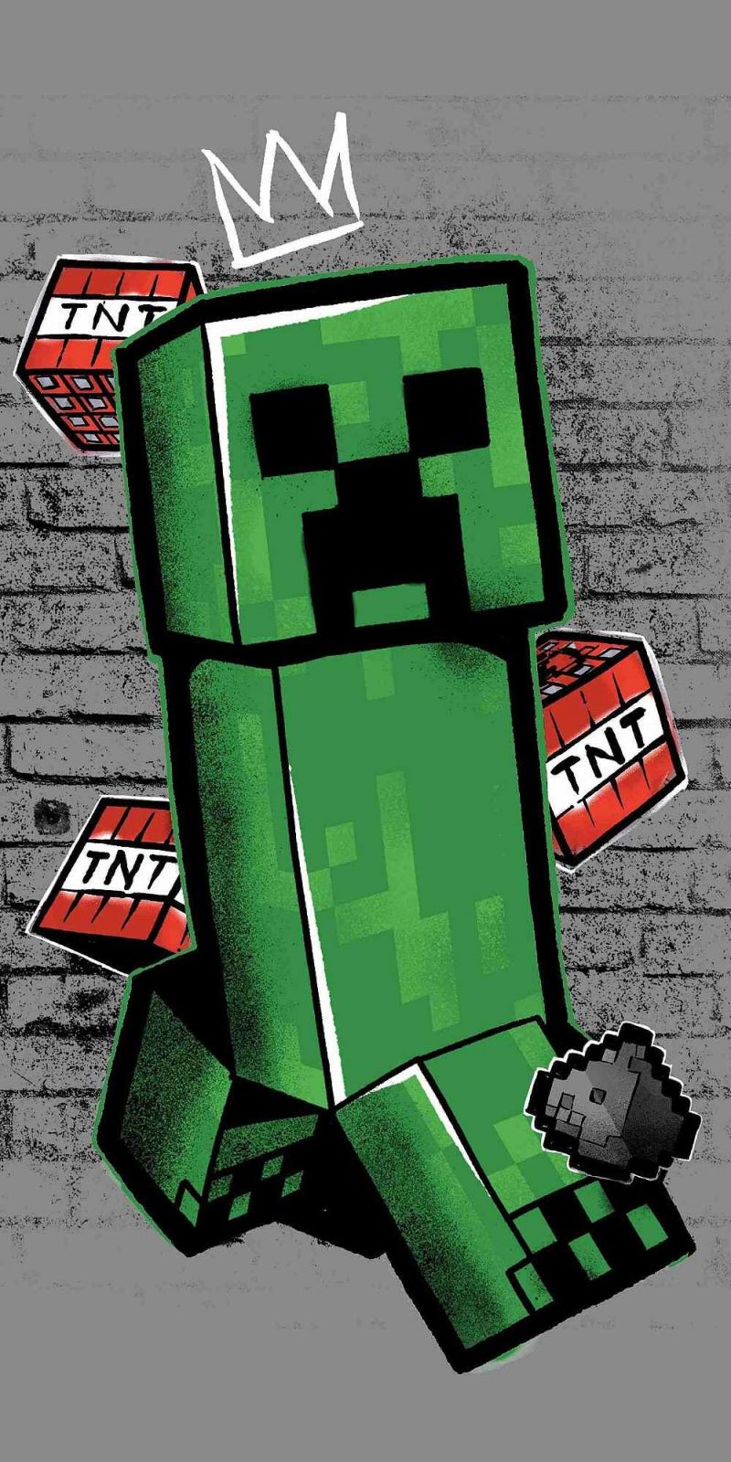 Osuška Minecraft Metro Art Creeper Jerry Fabrics