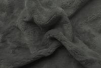 Prostěradlo z mikroflanelu tmavě šedé barvy | 180/200, 90/200