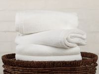 Kvalitní ručníky a osušky bílé barvy s 480 g/m2 | 1x 50/100 - bílá, Osuška Jerry 480 g/m2 bílá 70x140