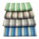 Vaflový ručník  | 1x 50/100 - hnědý, 1x 50/100 - modrý, 1x 50/100 - zelený, Vaflový ručník 50x100 cm šedý
