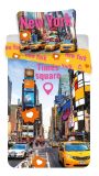Bavlněné povlečení New York - Times Square | 1x 140/200, 1x 90/70