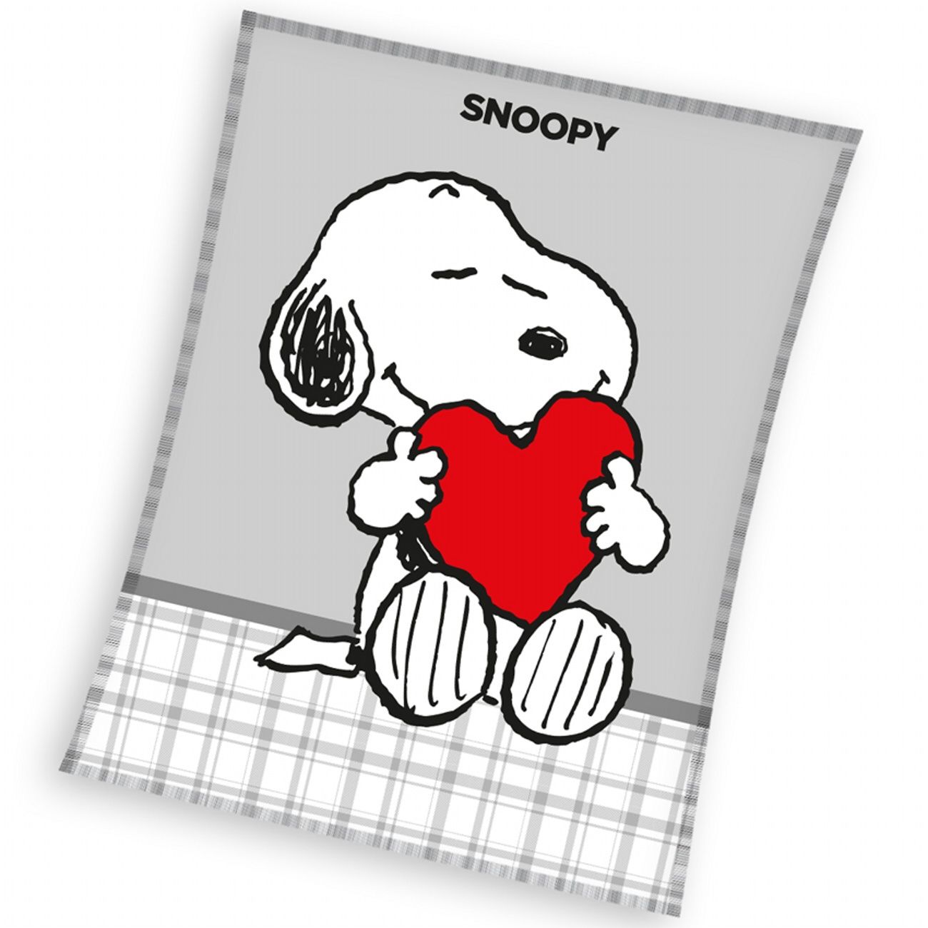 Dětská fleecová deka Snoopy Love Carbotex